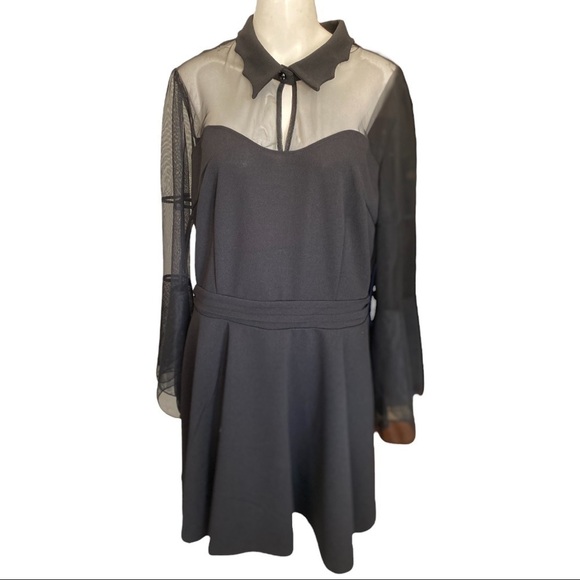 Edgy Gothic Witch Dress Size XXXXL (Fits a 1X) - Picture 2 of 8